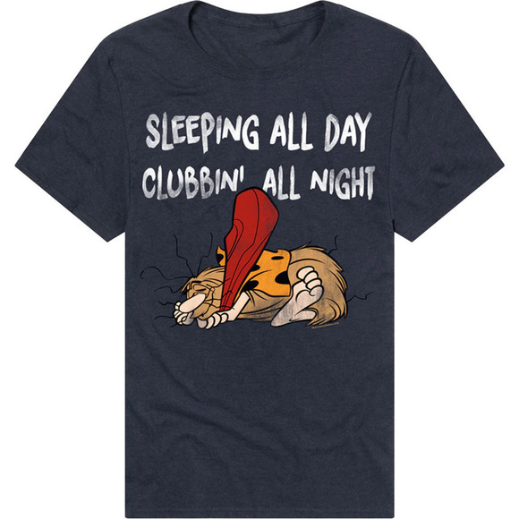 Julia A Other - Sleeping All Day Clubbin All Night Captain Caveman Classic T-Shirt